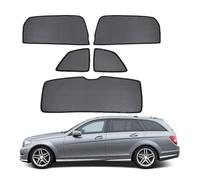AMYDDYO Sonnenschutz für Fenster Seitenfenster Auto für C-Class W204 S204 Estate 2007-2014 Magnetisch Vorhang Netz UV Schutz Sonnenblende Zubehör für Baby Kinder Haustiere Sunshade,5pcs