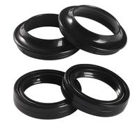 ANATUM Gabelsimmerringe Staubkappen Für H-onda Dylan FES S-Wing Pantheon 125 SH125 4T LC SH 125 I 2000-2017 33 x 45 x 8/10,5 33 45 8 Öldichtung und Staubschutz für Vorderradgabel