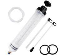 ANBOWEI Ölabsaugpumpe 500ml Ölabsaugspritze Ölpumpe Handpumpe mit Schlauch, Motoröl Absaugpumpe Umfüllpumpe für Auto Getriebeöl,Bremsflüssigkeit,Kühlmittel,Motor