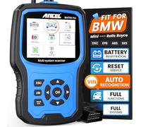ANCEL BM700Pro OBD2 Diagnosegerät für BMW/für MINI/für RR | AutoVIN, Vollständige System Fahrzeug Diagnose CBS Öl EPB SAS BMS EGS DPF Regeneration zurücksetzen