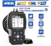 ANCEL BZ700 OBD2 Scanner Alle Systemdiagnose Autocodeleser Fit für Mercedes Benz