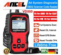 ANCEL für VAG VW AUDI OBD2 Diagnosegerät Auto Scanner EPB Öl Fehler Auslesegerät