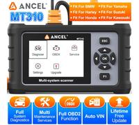 ANCEL MT310 Alle System Multimarken-Motorrad Diagnosegerät für Harley Yamaha BMW