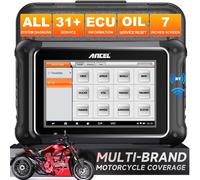 ANCEL MT700 Motorrad Diagnosegerät Alle Systeme für Honda für Kawasaki für BMW