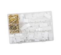 ANCLLO 380 Stück elektrische Kfz-Steckverbinder, 2,8 mm, 2, 3, 4, 6, 9-polig, Verbindungskabelklemmen für Motorräder, Motorräder, Autos, LKWs, Roller, Boote, elektrische Instrumente