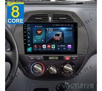 Android 13 4+64GB Autoradio Navi Carplay DAB+ SWC BT für Toyota RAV4 2000-2004