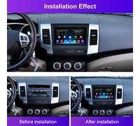 Android 13 Autoradio Für Mitsubishi Outlander Citroen Peugeot 4007 GPS Navi Wifi