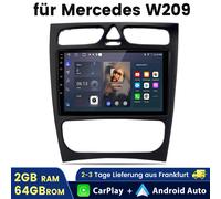 Android 12 Für Mercedes Benz W203 S203 W209 Autoradio GPS CarPlay WiFi DAB+ NEU