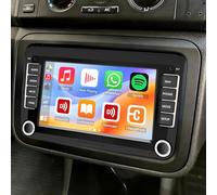 Android 14 2 DIN Autoradio Für Skoda Fabia 2007-2014 mit kabellosem Carplay und Android Auto Doppel Din Radio 7 Zoll Touchscreen mit GPS Navi WiFi Bluetooth RDS FM Radio SWC Mikrofon Rückfahrkamera