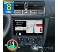 Android 14 4+64G Carplay Autoradio 8-Core navi für VW Golf IV 1J1 1J2 1999-2003