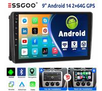 Android 14 64G Autoradio Carplay Für Ford Focus MK2 Transit MK7 Fiesta GPS NAVI