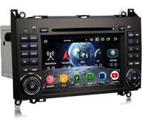 Android 14 8-Kern 4GB+64GB Autoradio Bluetooth GPS Navi für Mercedes Benz A/B Klasse W169 W245 Sprinter Viano Vito für VW Crafter 7 Zoll Touchscreen Unterstützt DAB+ CarPlay Android Auto DSP WiFi IPS