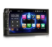 Android 14 Autoradio 2 Din Universal 7 Zoll auch für Nissan - Wireless Apple CarPlay & Android Auto - 8-Core 4+64GB DAB+ Bluetooth 5.0 Navigation 4G LTE WiFi Touchscreen