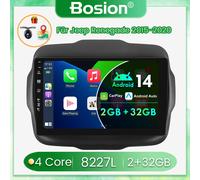 Android 14 Car Autoradio Stereo DSP Carplay GPS Für Jeep Renegade 2015-2020 DAB+