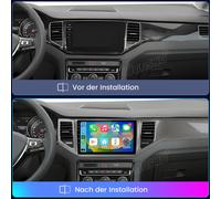 Quad Kern 1+32G Android 12 Autoradio Für Golf VI 2008-2012 GPS Navi BT DAB+ WIFI