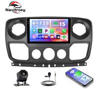 Android 15 4+128GB Autoradio Für Renault Master III 2010-2018 Carplay Navi +Kam