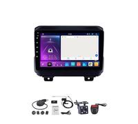 Android 15 Autoradio-Video-Multimedia-Player, 9-Zoll-Touchscreen-Radio für Jeep Renegade 2014-2018 Plug-and-Play-Autozubehör mit Bluetooth und Navigation und,HM602