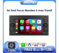 Android Autoradio Multimedia für Ford Focus 2 Mondeo S-Max C Max Galaxie Fiesta Kuga Transit Fusion