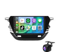 Android Autoradio Für O-pel Corsa F 2019-2023 Radio Carplay Wireless Android Auto, 9 Zoll Touchscreen GPS Navigation WiFi Bluetooth FM RDS Mirror Link Double Din Auto Radio Mit Kam(Color:8-Core 2+32G)