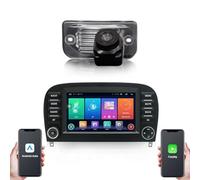Android Autoradio Mit GPS Navigation HD Bildschirm Touch Display Canbus + Nachtsicht HD Rückfahrkamera Ersatz für Mercedes-Benz SL R129 R230 SL55AMG SL63AMG SL65AMG SL280 SL300 SL350 SL500 SL600