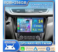 Android14 Für Nissan X-Trail T32 Qashqai J11 T31 J10 Autoradio Navi CarPlay DAB+