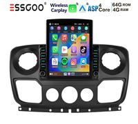 Android15 4+64G Für Renault Master III Nissan NV400 9.7" Autoradio GPS NAVI WiFi