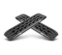 Anfahrhilfe Wohnmobil, Recovery Tracks 4x4 Off Road Traktion Boards Sand/Schlamm/Schnee 10T Gripmatte Schlamm Sand Schnee Reifenleiter 2 Stücke für Geländewagen PKW LKW Schwarz