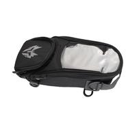 ANGGREK Motorrad-Tankrucksack, Magnetischer Tankrucksack aus Oxford-Stoff, 4,5 L, für Navigation und Aufbewahrung (Grey) (Grey)