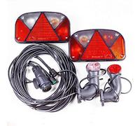Anhänger beleuchtung Beleuchtungsset für Anhänger: Rückleuchten Multipoint II, Superpoint II + Kabelbaum 7 m, 13-polig Mantes