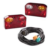 Anhänger Beleuchtungs-Set, Beleuchtungssatz, 13-polig, mit Kabelbaum, 5 Meter