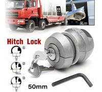 Anhänger Diebstahlsicherung Schloss inkl 2 Schlüsseln Wohnwagen Kupplungsschloss