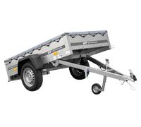 Anhänger für Auto Garden Trailer 200 KIPP 200x106 cm 750 kg mit Flachplane