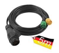 Anhänger Kabelsatz 5m Stecker 13-polig Anhängerkabel Rückleuchten Kabelbaum PKW