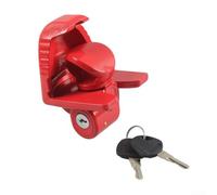 Anhänger Kupplungsschloss mit Schlüssel für 1-7/8 Zoll 2-5/16 Zoll und 2 Zoll Kugelkopf - Robustes Diebstahlschutz Zubehör für Wohnwagen und Boote Schwarz(Red)
