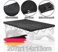 Anhänger-Plane 207 x 114 cm Flachplane Stema 750kg Abdeckplane für Anhänger PKW