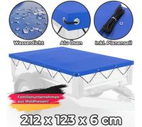 Anhänger-Plane 212 x 123 cm Flachplane Stema 750kg Abdeckplane für Anhänger PKW