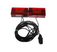 Anhänger Rückleuchten komplett verkabelt - inkl. Leuchtmittel