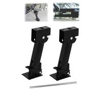 Anhänger Stabilisator,Wohnwagen Stützen,2 Stück Einstellbare Länge Wohnmobil Stabilisator Wagenheber,Unterstellbock 650lb,Unterstützung 1000lb,Rostschutzbehandlung,Für Wohnmobile, Wohnwagen Usw.