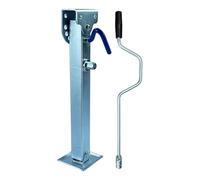 Anhänger-Stabilisierungsstützen - Tragfähigkeit 1000 Kg | Verstellbare Nivellierstützen | Hochleistungsstabilisator Für Motorradanhänger | Stützbeine Für Wohnwagenanhänger, Aluminium-Nivellierheber Fü