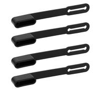 Anhänger-Steckerabdeckung, flacher Staubschutz, Ersatzteile, 4 Stück, seitliche Steckerabdeckung für Fahrzeuge, zur Inspektion von Kabeln, LKWs, Wohnwagen, Installation auf Reisen, Werkstatt