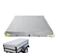 Anhängerabdeckung, Planenseil 207,5 X 114 cm | PKW Anhängerplane 207 X 114 | 750kg Anhänger Flachplane Mit Ösen | Abdeckplane Wasserdicht | Plane Für Stema Anhänger Abdeckung & Viele Mehr