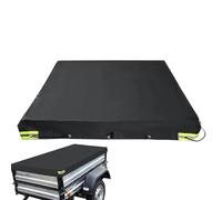 Anhängerabdeckung, Planenseil 207,5 X 114 cm | PKW Anhängerplane 207 X 114 | 750kg Anhänger Flachplane Mit Ösen | Abdeckplane Wasserdicht | Plane Für Stema Anhänger Abdeckung & Viele Mehr