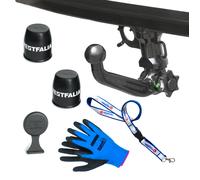 Westfalia Anhängerkupplung abnehmbar Kugelstange von unten gesteckt - FORD FIESTA VI