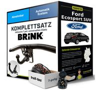 Anhängerkupplung BRINK abnehmbar für FORD Ecosport SUV +E-Satz AHK