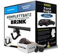 Anhängerkupplung BRINK abnehmbar für FORD Kuga +E-Satz NEU AHK