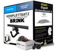 Anhängerkupplung BRINK abnehmbar für OPEL Grandland X +E-Satz NEU ABE