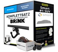 Anhängerkupplung BRINK abnehmbar für SMART #1 SUV +E-Satz NEU
