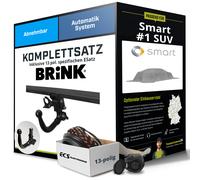 Anhängerkupplung BRINK abnehmbar für SMART #1 SUV +E-Satz NEU