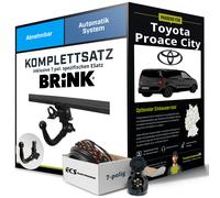 Anhängerkupplung BRINK abnehmbar für TOYOTA Proace City +E-Satz NEU AHK