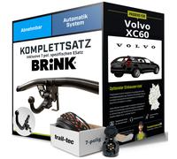 Anhängerkupplung BRINK abnehmbar für VOLVO XC60 +E-Satz Set NEU